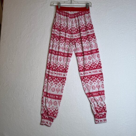 Victoria's Secret PINK Thermal Pajama Set, Long Sleeve Shirt & Pants XS #1422 - Picture 11 of 11